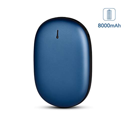 BRIGENIUS Handwärmer wiederaufladbare 8000mAh, elektrische Handwärmer wiederaufladbare Handwärmer tragbare Taschenwärmer elektrische Handwärmer