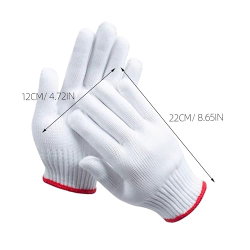 Guantes de obra transpirables de nailon con protección antideslizante para hombre 2