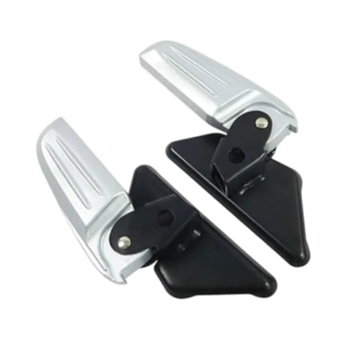 Repose-pieds passager moto pliables pédales aluminium arrière scooter LX LXV S