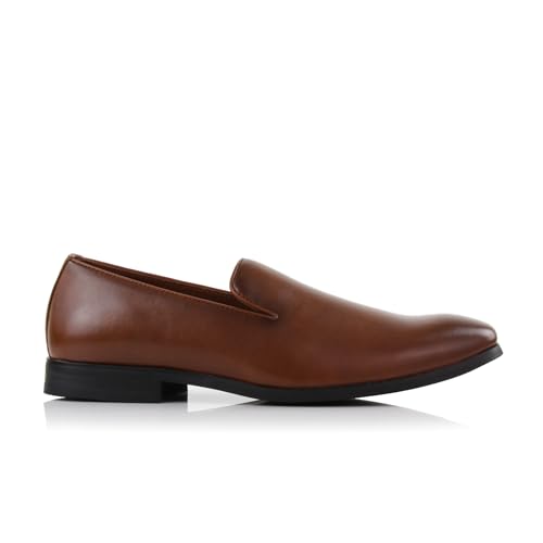 Image of Ferro Aldo Men's Dress Loafer Collection | Modern & Classic Slip-On Styles | Available in Suede, Woven, and Wholecut