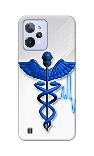 Image of Printed Hard Back Cover Case for Realme C31 Back Cover (Medical Doctor) -1803