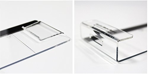 Home-organizer Tech Notes Holder and Reminder Memo Board for Computer Monitors Screen Acrylic Message Boards Memo Pads (Left) - Thumbnail 4