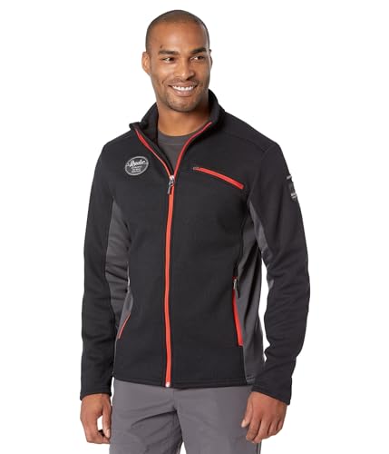 Spyder Mens Bandit Wengen Full Zip Sweater