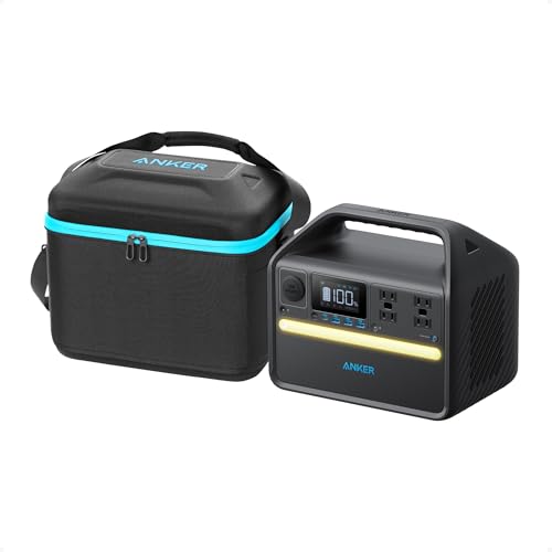 Anker 535 Portable Power Station, 512Wh Solar Generator...