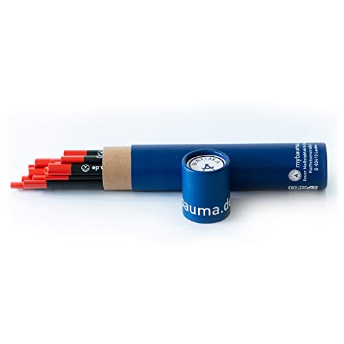 Profi Handwerkerstift | Für alle Untergründe | Rote Markierung Cover