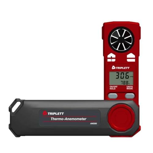 Image of Triplett AM200 Pocket Thermo-Anemometer with Air Velocity, Temperature and Windchill