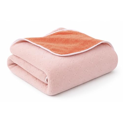 Image of MAXOSHINE Microfiber Towels for Bath Large Size-Reversible Bath Towel for Men and Women-Soft Coral Fleece Towel with Hook 600 GSM Quick Dry Super Absorbent-70 x 140 cm