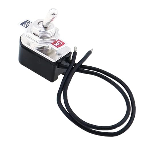 Interruptor KNS-1 de palanca precableado AC 250V 6A con cable para control eléctrico seguro