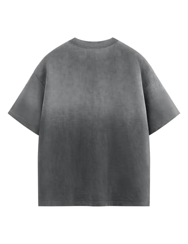 Aelfric Eden Mens Oversized T-Shirts Heavyweight Cotton Gradient Wash Tshirt Loose Fit Short Sleeve Vintage Tees2