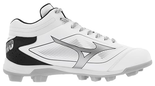 Mizuno Men's Cushionrevo Diamond Mid TPU Spike Baseball Cleat3