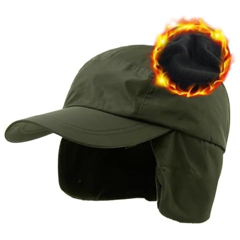 TOP-EX Winter Waterproof Cap with Ear Flaps Cover