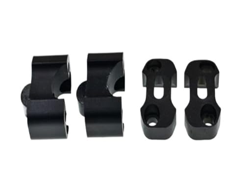 Pince de guidon moto extensible de 22 à 28mm pour rehausser la barre de direction