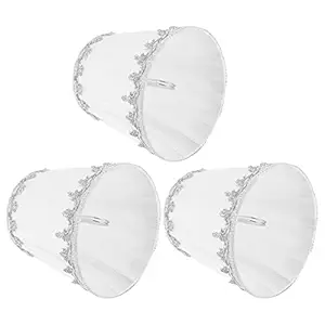 Fabric Lamp Cover, Quality Fabric Materials Chandelier Lampshade for Lamp Parts for Outdoor Lighting for Indoor Lighting for Household Electrical Parts