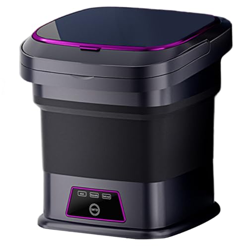 Laveuse portable pliable de 13 L dotée de ventouses et poignée intégrée