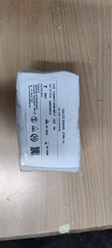 Image of Non-Sterile Absorbent Cotton Gauze Swab Type 13 (7.5cm x 7.5cm x 12ply) for Wound Dressing and First Aid
