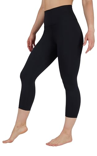 Yogalicious High Waist Buttery Soft Lightweight Capri Leggings High Rise Workout Yoga Pants for Women