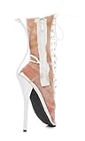  Kassiopeya Ballett Stiefeletten schwarz,rot,pink,weiß, Clear Gr 36-46 (36, Clear)