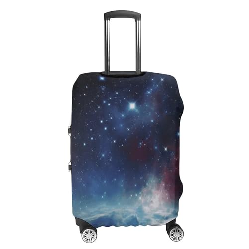 Carry on Luggage Cover Night Sky Outer Space Suitcase Covers for Luggages Tsa Approved Travel Luggage Sleeve Protector Elastic Suitcase Protector Anti-Scratch Washable Fits 19-30 Inch Case -M4