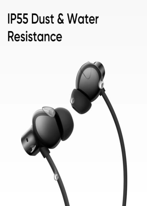 Image of STARLEOS Z3C True Wireless Neckband Earphones with Bluetooth 5.0, Black