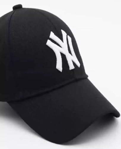 Image of Teemoods Cotton Baseball Cap: Stylish Adjustable Sun Cap for Men & Women, Embroidered Design, Great for Summer Outings, Walking, Hiking & Everyday Use