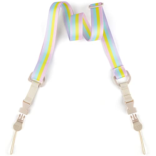 Vunake Replacement Shoulder Strap for Kids Girls Boys Universal Adjustable Shoulder Strap Belt for iPad Case Tablet Case Laptop Camera Briefcase Comfortable Neck Strap Nylon,Colorful