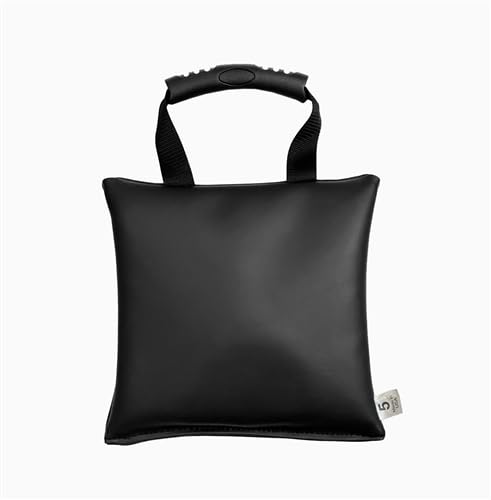 X-Ray Positioning Sandbag - 5 lb (9" x 9") Cervical Rubber Grip Handle, Imaging and Medical Positioning, USA Made