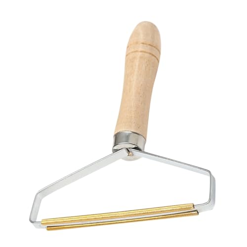 MOTHNUR Rullo Levapelucchi Per Vestiti e Tappezzeria Portatile, Rasoio Per Maglioni Multifunzionale Manico in Legno, Depilatore Per Animali Domestici e Delicato Su Tessuti e Fibre