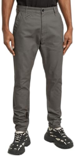 G-STAR RAW Men's Bronson 2.0 Slim Chino Pants, Grey (Gs Grey D21038-d305-1260), 31W x 34L