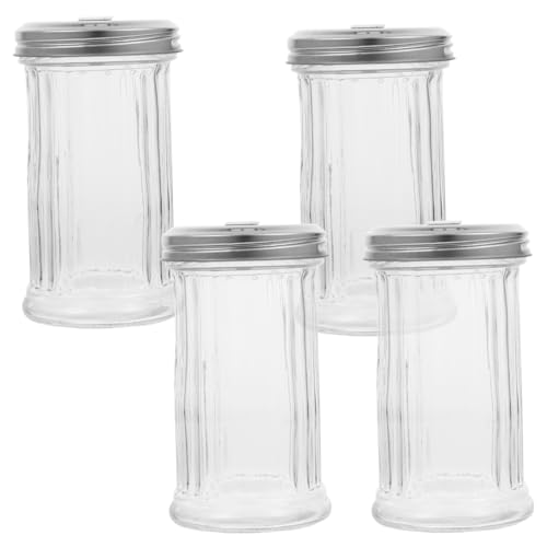 FUNOMOCYA Pcs Glass Pepper Shaker Shakers Seasoning Dispenser Salt Kitchen Seasoning Jar Dispenser Jar