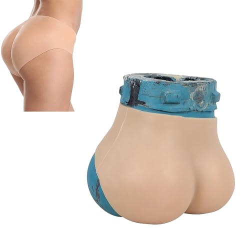 Adima Faux Fesses Hanches Culotte Femmes Silicone Fesses Coussinets sous-Vêtements Butt Shaper Contrôle Triangle Short pour Cosplay,Natrual,One Size