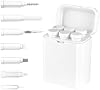 Kit de limpieza multifunción para AirPod e iPhone: herramienta de reparación de puerto, cable y altavoz para conectores Lightning, Type-C y de carga, caja de herramientas de limpieza portátil 2