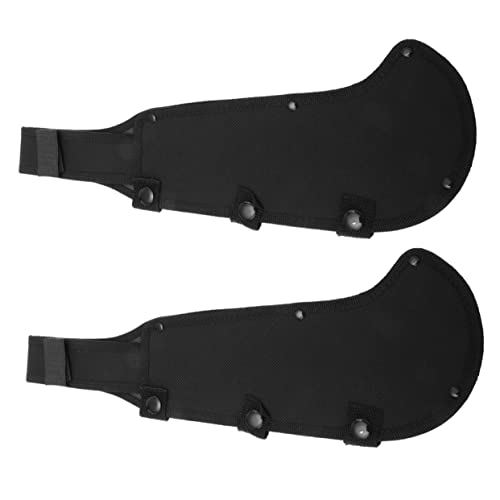 Abaodam Protective Hatchet Cover 2-Pack Canvas Axe Case Oxford Cloth Protector for Knife