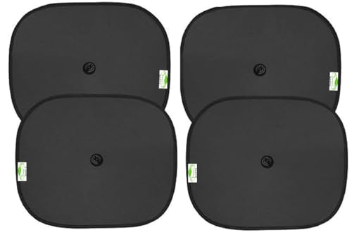 Sarte Car Sun Shade for Side Windows (Black)