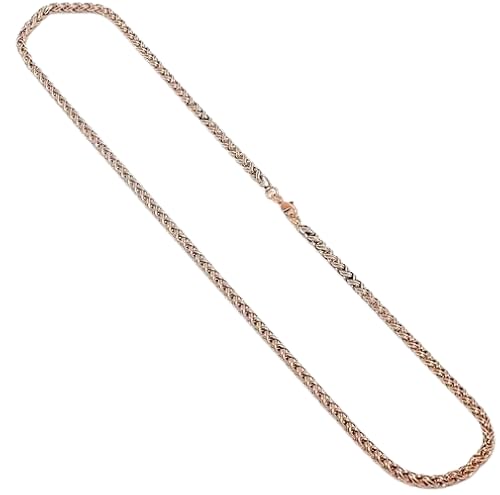Pure Copper Chain Unisex Copper Oxidized Chain Jewelry Eco Friendly Gifts