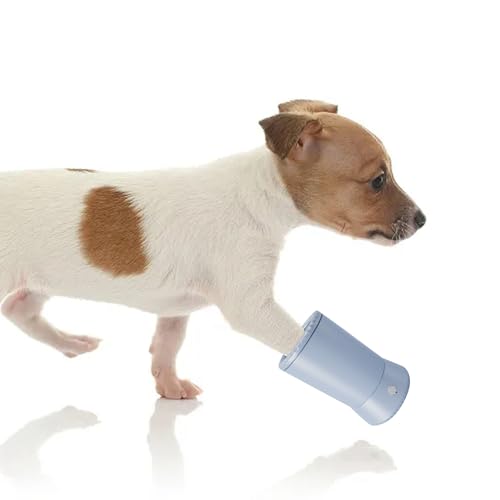 Generisch 2026 Nettoyeur automatique pour chien, rechargeable par USB, en silicone souple, nettoyage complet à 360°, doux pour le toilettage du chien pour le massage (C, 10,6 x 17 cm)