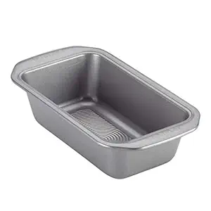 Circulon 47480 9 inches x 5 inches Steel Loaf, Meatloaf Pan, Gray