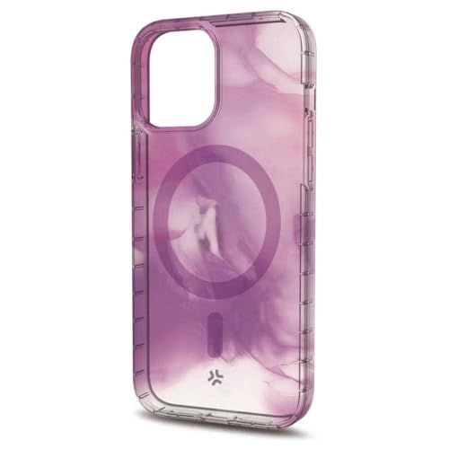 Coque iPhone 15 Pro Celly violette transparente anti-choc