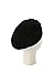 Kate Spade Women's Crochet Rib Beret, Stylish Hat & Fashion Accessory Cap for Women, Black, OS