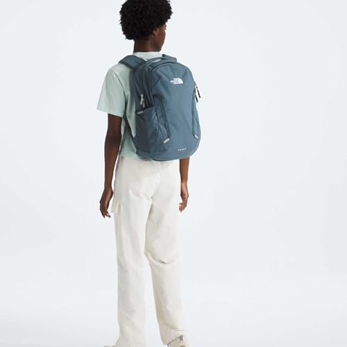Image of The North Face Women's Vault Everyday Laptop Backpack - Commuter Travel Bag, Water-Repellent, Spacious Main Compartment, Granite Grey Light Heather /Frost Grey, One Size