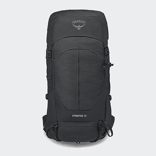 Image of Osprey Stratos 36L Men's Hiking Backpack, Tunnel Vision Grey