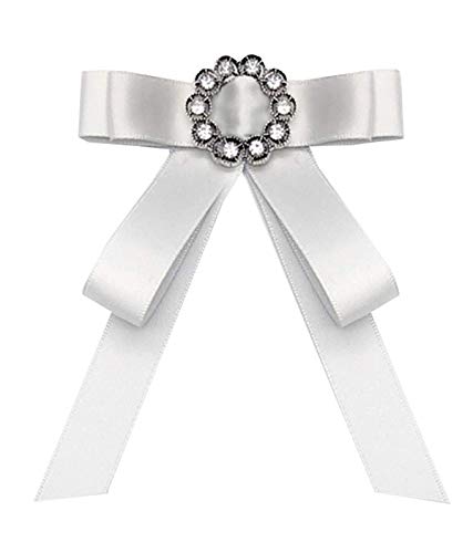 BlouseHouse リボンタイ 制服小物 レディース アクセサリー 制服リボン 変装 コスプレ 女子高校生 OL 通勤 通学 オシャレ 全6色 グレー