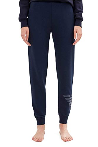 Pantalon long femme Armani loungewear 163774 coupe ajustée fini les bas qui traînent