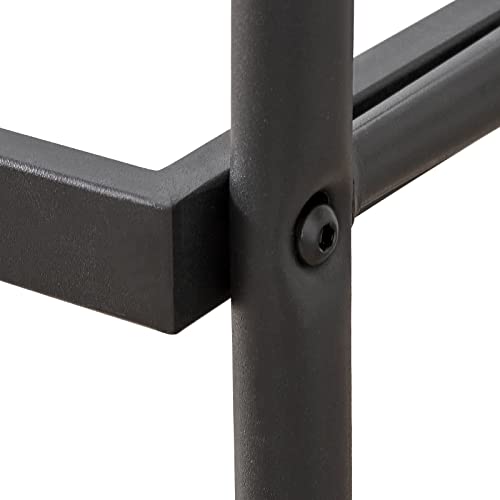 Clipop Mid Century Modern Accent Chair, Single Sofa With Removable Backrest And Cushion, Upholstered Faux Leather Armchair With Solid Wood Armrest Metal Frame Easy-Assembly, 24" W, Dark Brwon #TOP7