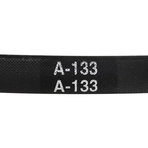 Image of uxcell 2pcs A133 or 4L1350 Classic Wrapped Rubber V-Belt, 133 inch(3380mm) Inside Circumference, A Profile V Belt