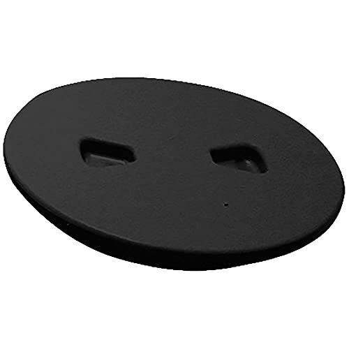 T-H Marine 8" Sure-Seal Deck Plate - Black