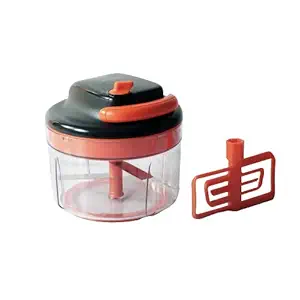Meyer 2 Speed Pulling Chopper | Chopper for Kitchen | Kitchen Accessories Items | Chopper | Vegetable Chopper | Kitchen Tools | Vegetable Cutter | Kitchen Items, Orange