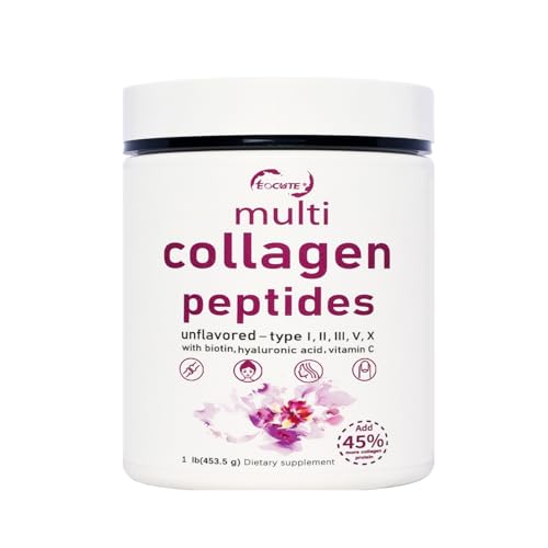 Multi Collagen Protein Powder, Hydrolyzed Collagen Peptides | Typ...