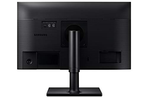 Image of SAMSUNG FT45 Series 24-Inch FHD 1080p Computer Monitor, 75Hz, IPS Panel, HDMI, DisplayPort, USB Hub, Built-in Speakers, Height Adjustable Stand, 3 Yr WRNTY (LF24T450FZNXGO),Black