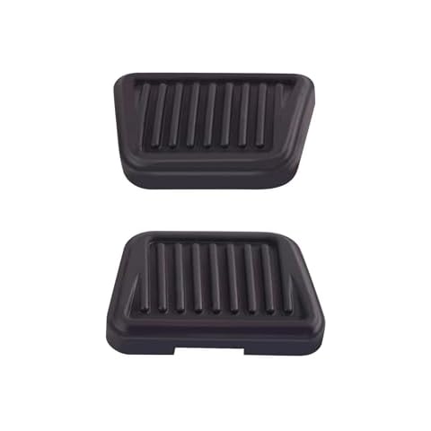 Ciuouient Clutch/Brake Pedal Pads for Dodge & Jeep Cover