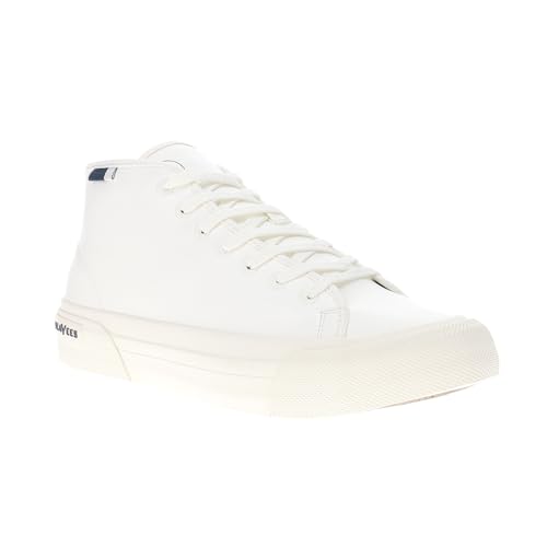 SEAVEES Mens Seachange High Sneakers Shoes Casual - White - Size 10 M2